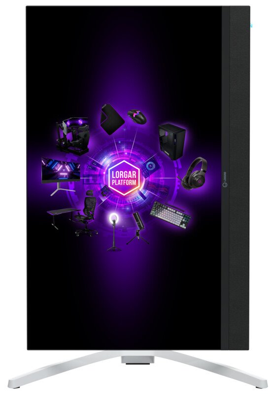 Lorgar 27 herní monitor, rovný 4K UHD, miniLED