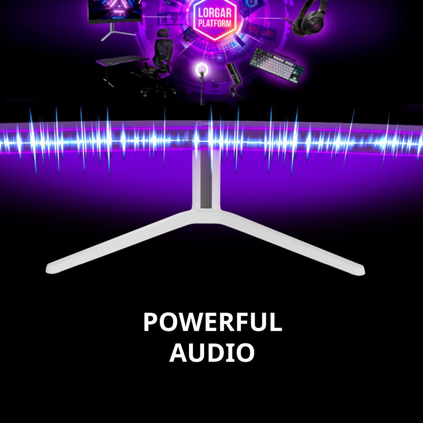 LORGAR 34 herní monitor zahnutý, miniLED