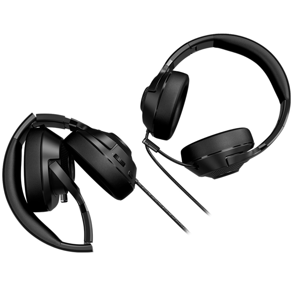LORGAR herní headset Noah 101 drátový, 3.5 jack, 2m, černá