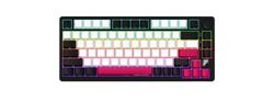 LORGAR Klávesnice KBP7075MW, mechanická, 75%, bezdrátová herní, černá/červená, CS
