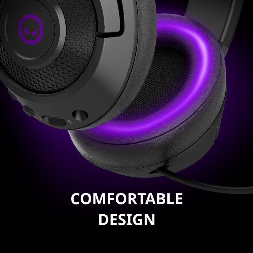 LORGAR Noah 702, herní Headset, black