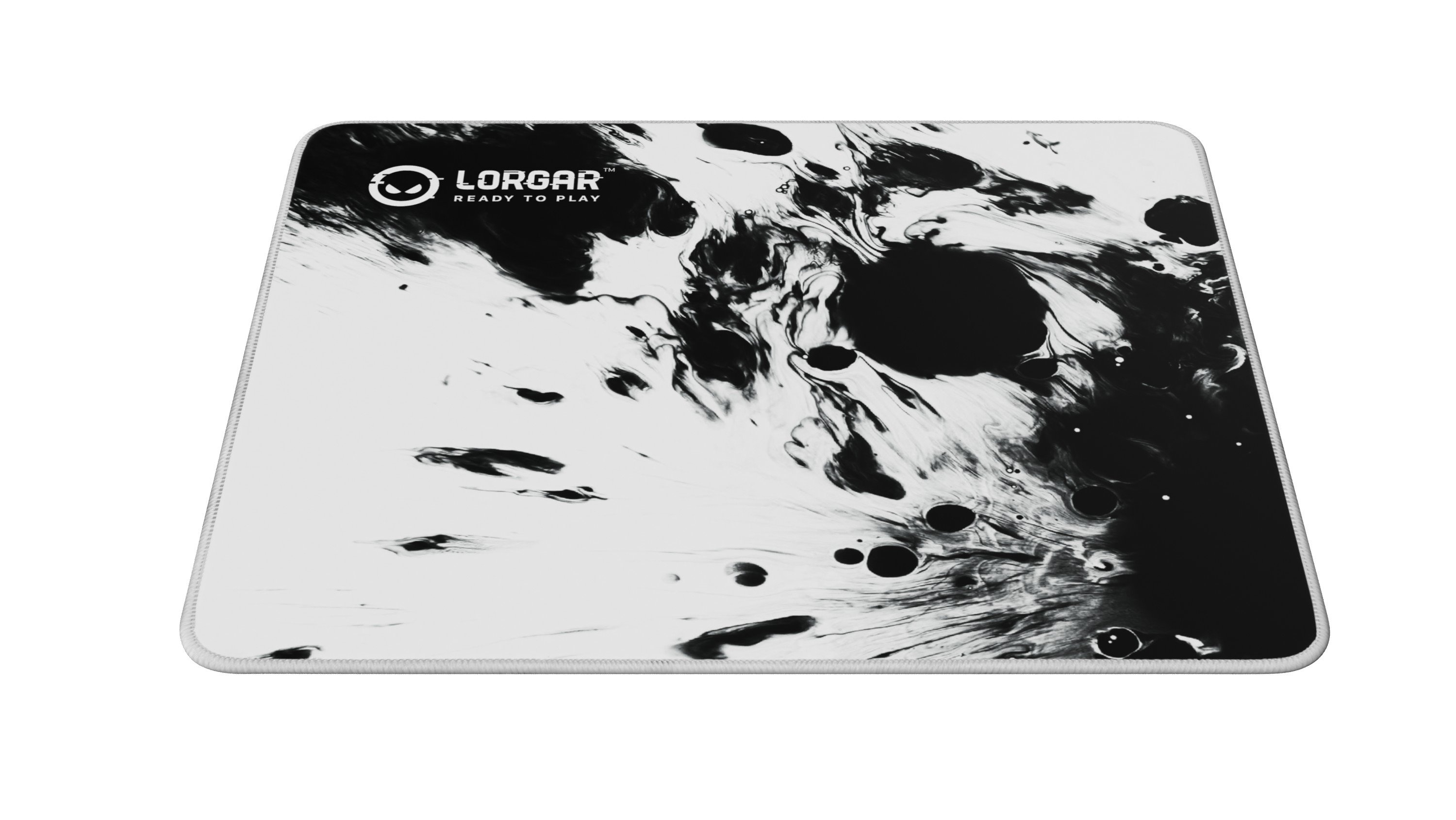 LORGAR podložka pod myš MPA14M s lemovaným prošitím, 300 x 360 x 3 mm