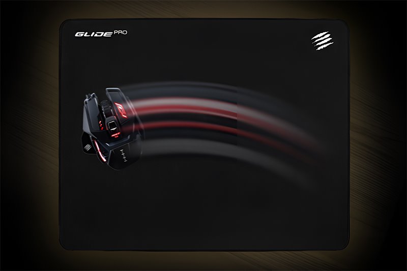 Mad Catz G.L.I.D.E. PRO 480 x 400 x 4 (mm) podložka pod myš - černá