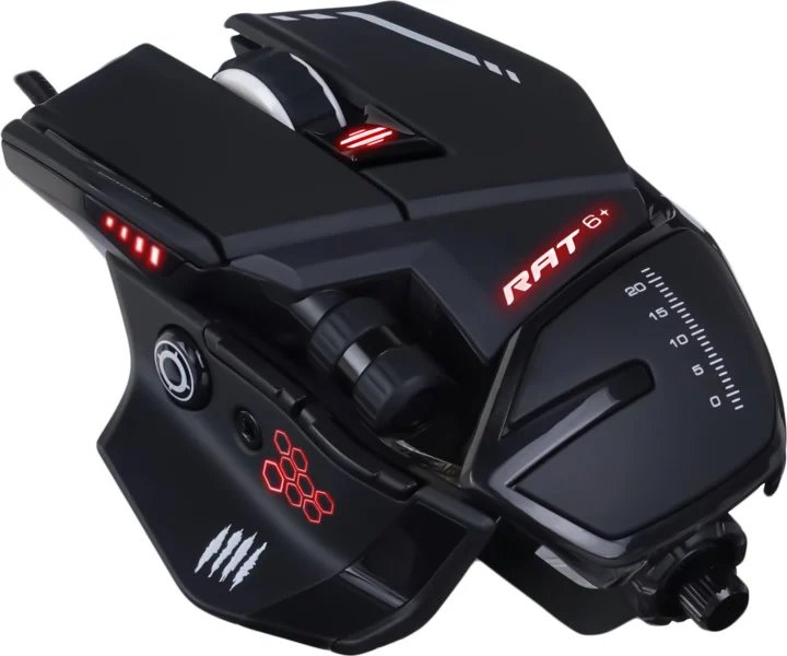 Mad Catz herní optická myš R.A.T. 6+ černá