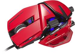 Mad Catz herní optická myš R.A.T. 8+ ADV červená