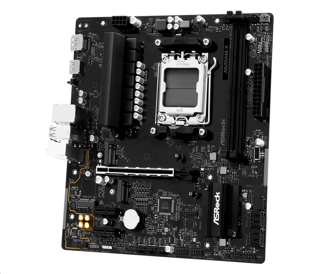 MB Asrock A620AM-X /AM5/2xDDR5/M.2/HDMI/DP/mATX