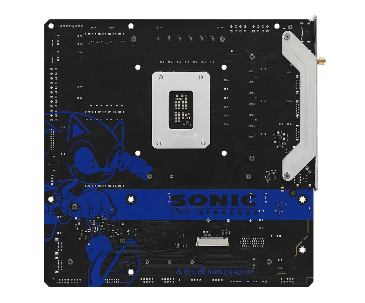 MB Asrock B760M PG SONIC WIFI /LGA1700/4xDDR5/M.2/W6E+BT5.3/HDMI/DP/eDP/mATX