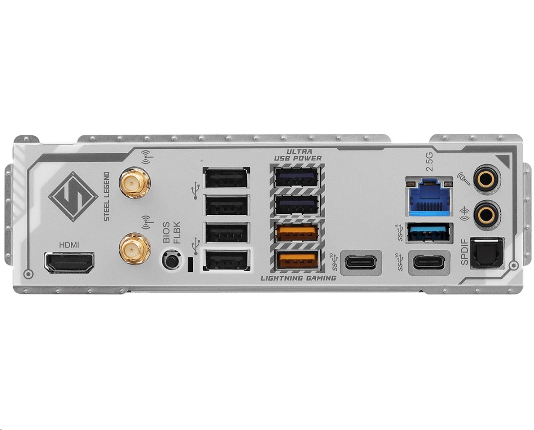 MB Asrock B850 STEEL LEGEND WIFI /AM5/4xDDR5/M.2/W7+BT5.4/HDMI/ATX/White