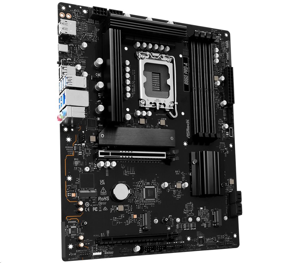 MB Asrock B860 PRO-A /LGA1851/4xDDR5/M.2/HDMI/DP/ATX