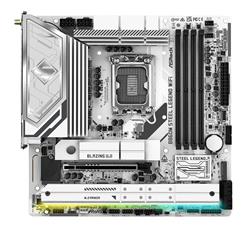 MB Asrock B860M STEEL LEGEND WIFI /LGA1851/4xDDR5/M.2/W6E+BT5.3/HDMI/DP/TB4/mATX/White