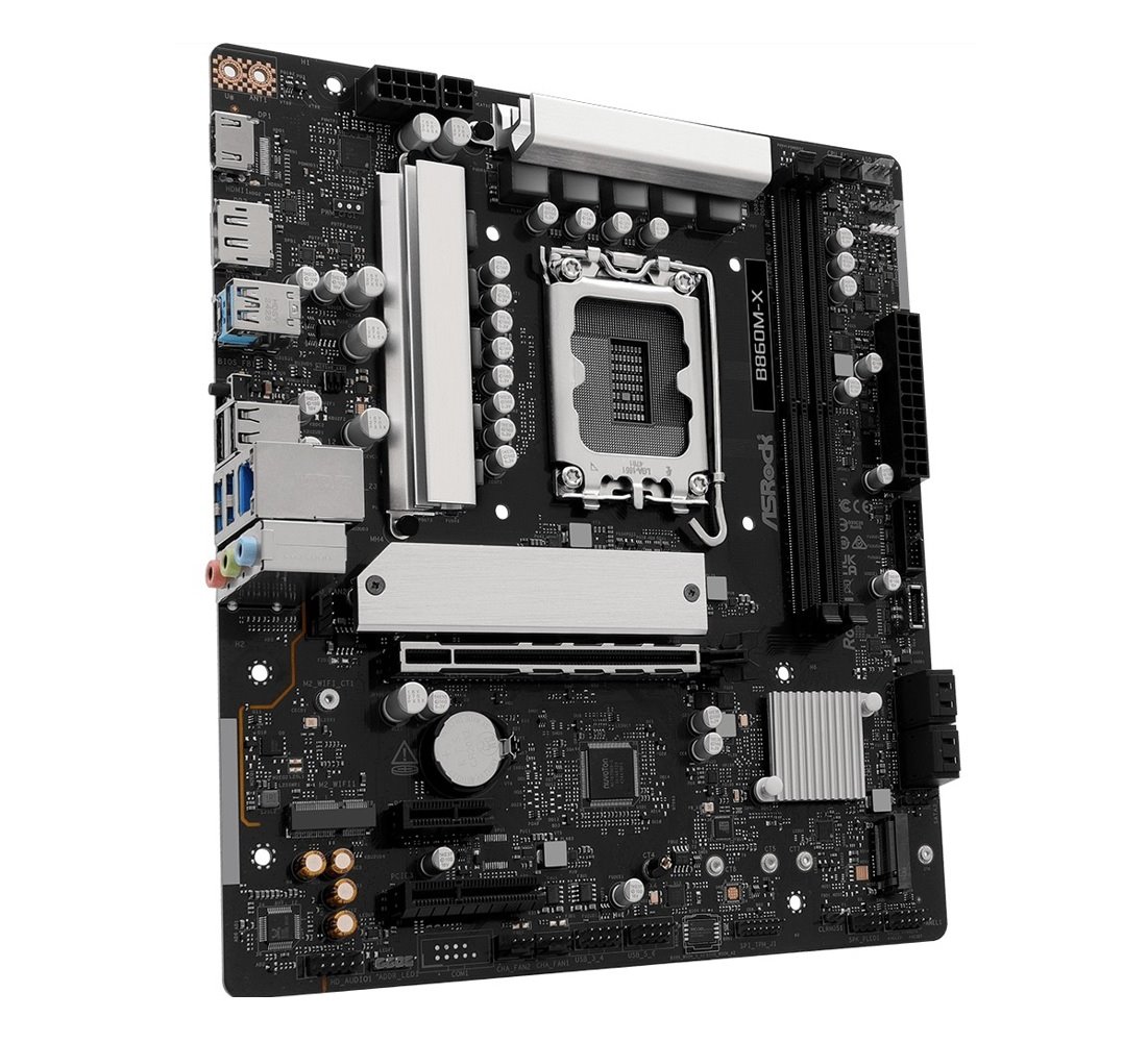 MB Asrock B860M-X /LGA1851/2xDDR5/M.2/HDMI/DP/mATX