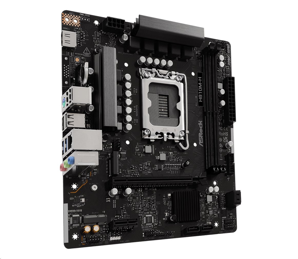 MB Asrock H810M-H /LGA1851/2xDDR5/M.2/HDMI/mATX