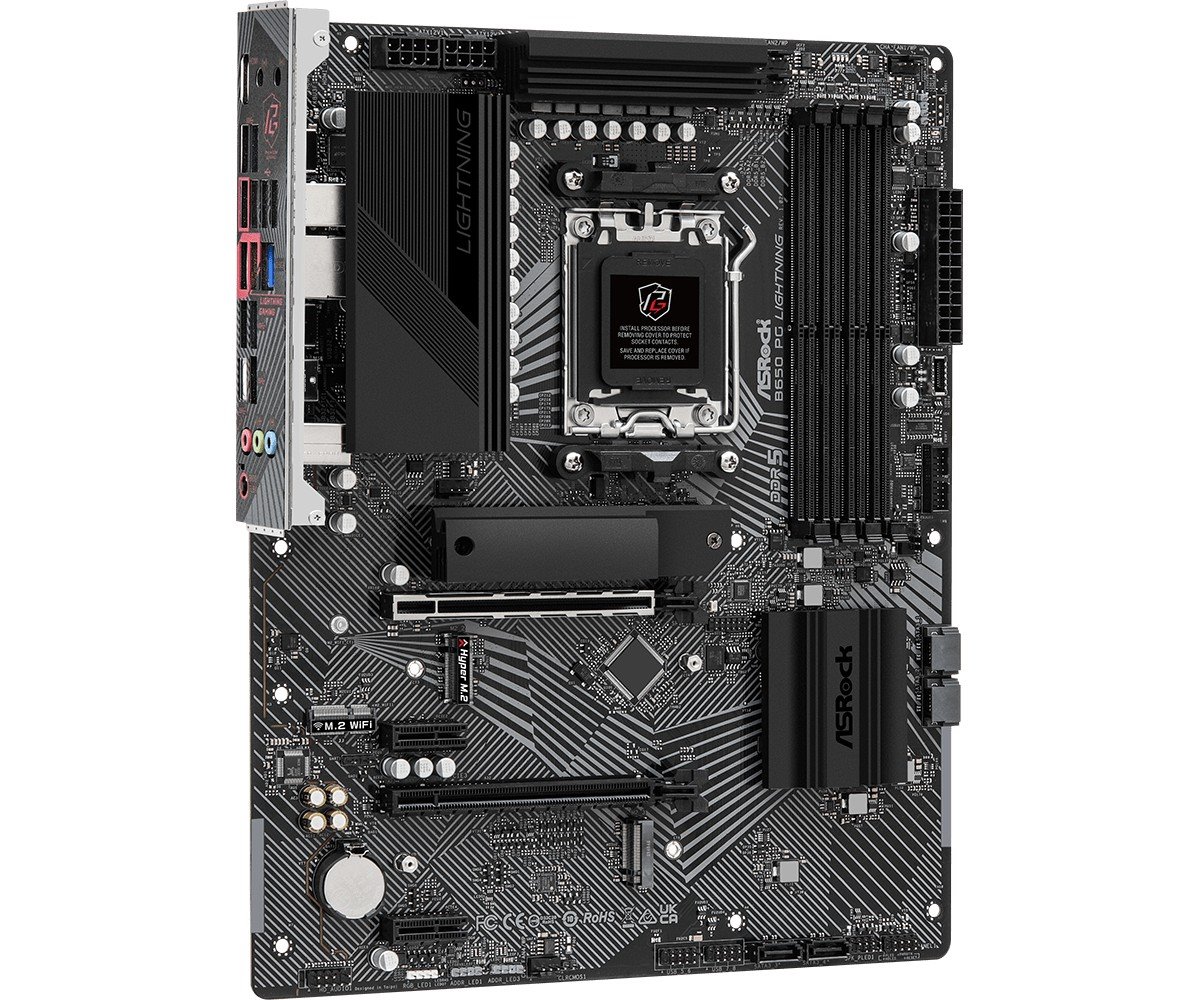 MB Asrock Phantom Gaming B650 LIGHTNING /AM5/4xDDR5/M.2/HDMI/ATX