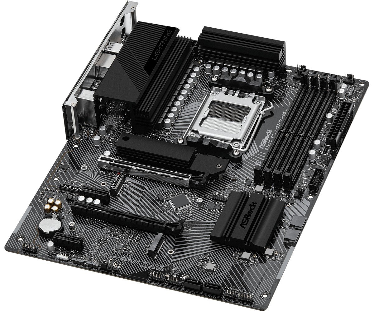 MB Asrock Phantom Gaming B650 LIGHTNING /AM5/4xDDR5/M.2/HDMI/ATX