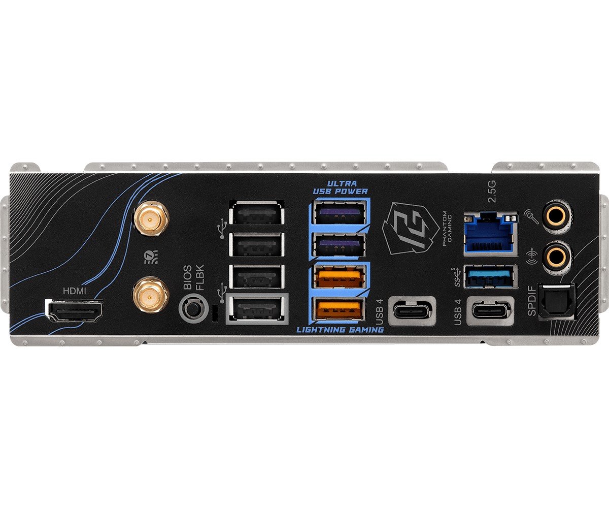 MB Asrock Phantom Gaming X870 RIPTIDE WIFI /AM5/4xDDR5/M.2/W7+BT5.4/HDMI/USB4/ATX