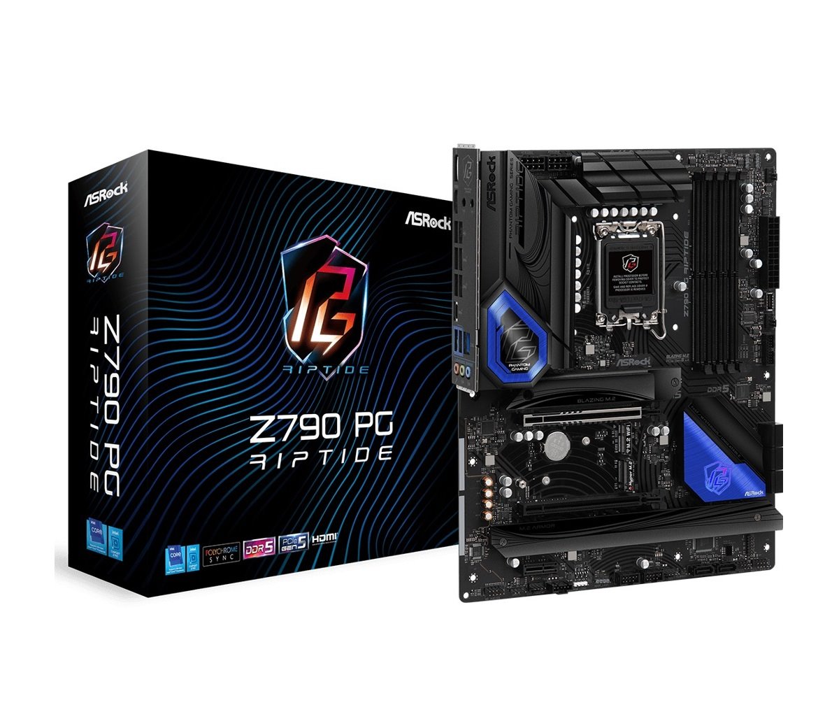 MB Asrock Phantom Gaming Z790 RIPTIDE /LGA1700/4xDDR5/M.2/HDMI/DP/eDP/ATX