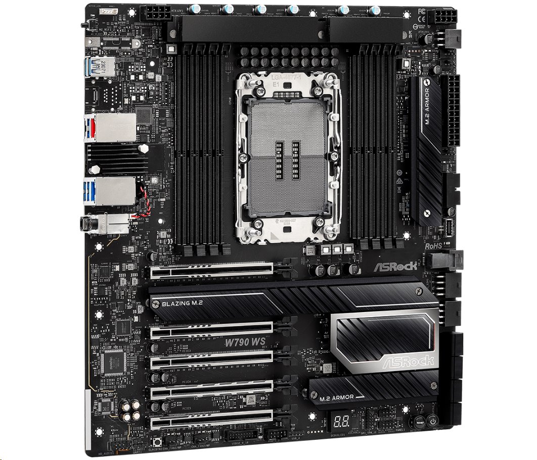 MB Asrock W790 WS R2.0 /LGA4677/8xDDR5/M.2/E-ATX