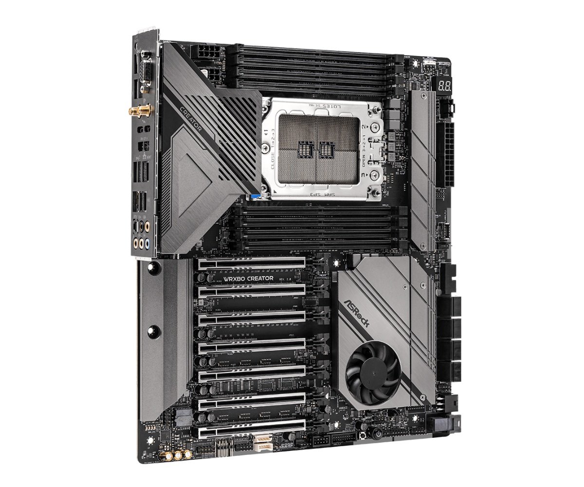 MB Asrock WRX80 CREATOR R2.0 /sWRX8/8xDDR5/M.2/W6E+BT5.3/D-sub/E-ATX