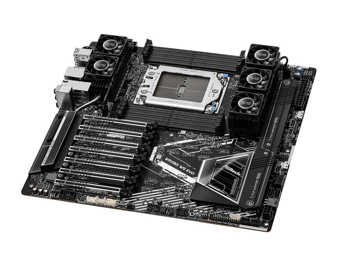 MB Asrock WRX90 WS EVO /sTR5/8xDDR5/M.2/DP/EEB