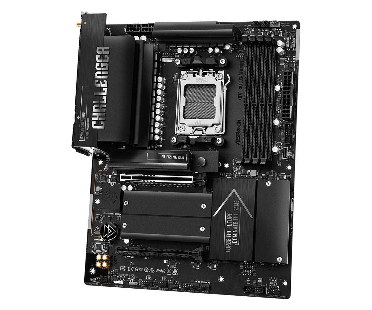 MB Asrock X870 Challenger WiFi /AM5/4xDDR5/M.2/W7+BT5.4/HDMI/USB4/ATX