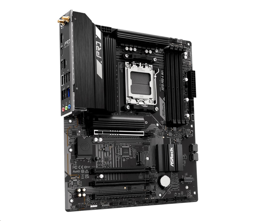 MB Asrock X870 PRO-A WIFI /AM5/4xDDR5/M.2/W7+BT5.4/HDMI/USB4/ATX