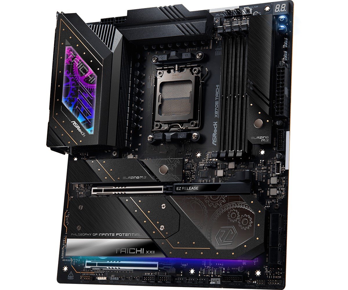 MB Asrock X870E TAICHI /AM5/4xDDR5/M.2/W7+BT5.4/HDMI/USB4/E-ATX