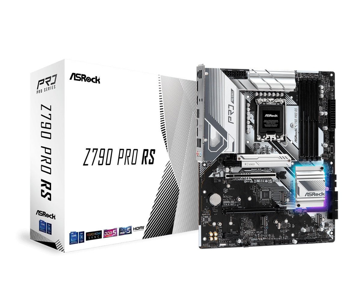 MB Asrock Z790 PRO RS /LGA1700/4xDDR5/M.2/HDMI/DP/eDP/ATX