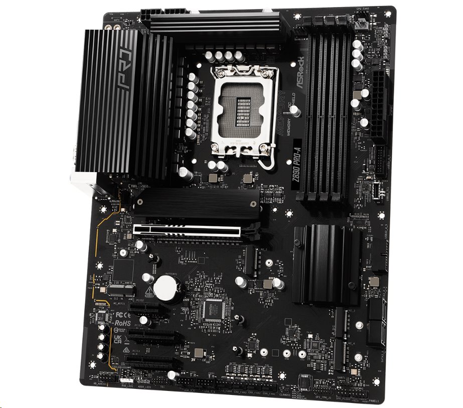 MB Asrock Z890 PRO-A /LGA1851/4xDDR5/M.2/HDMI/DP/TB4/ATX