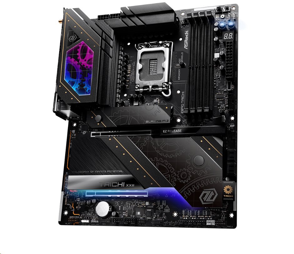 MB Asrock Z890 TAICHI /LGA1851/4xDDR5/M.2/W7+BT5.4/HDMI/TB4/ATX