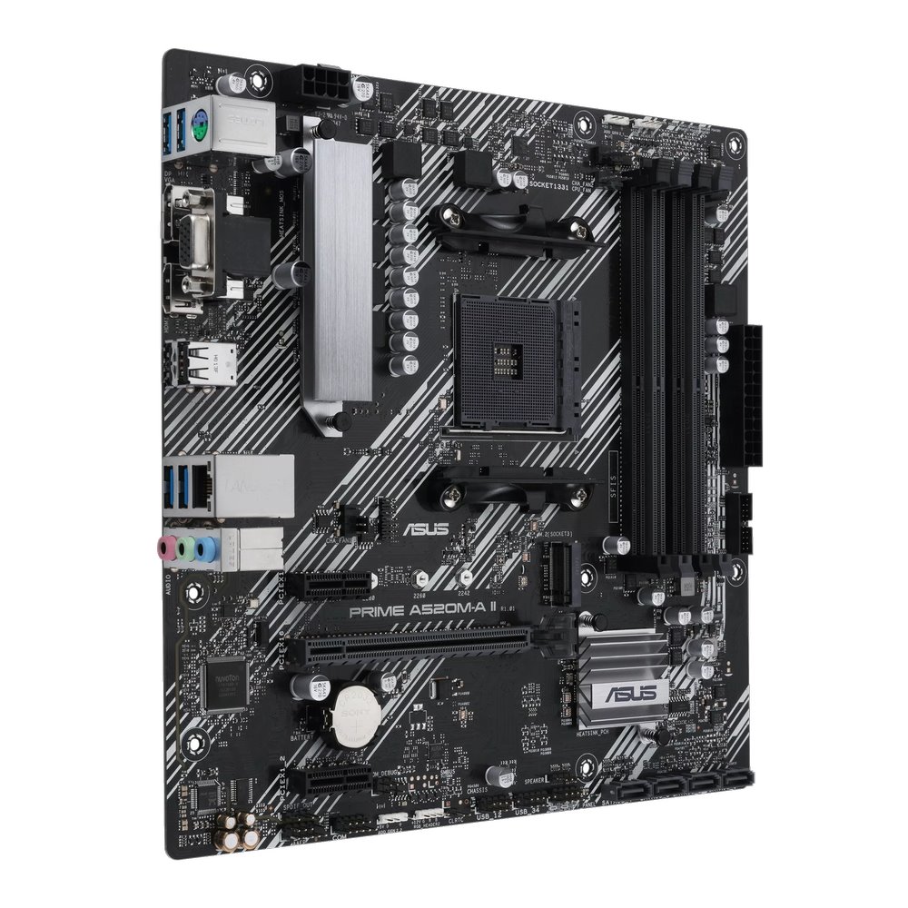 MB ASUS Prime A520M-A II/CSM /AM4/2xDDR4/M.2/HDMI/DP/D-sub/mATX