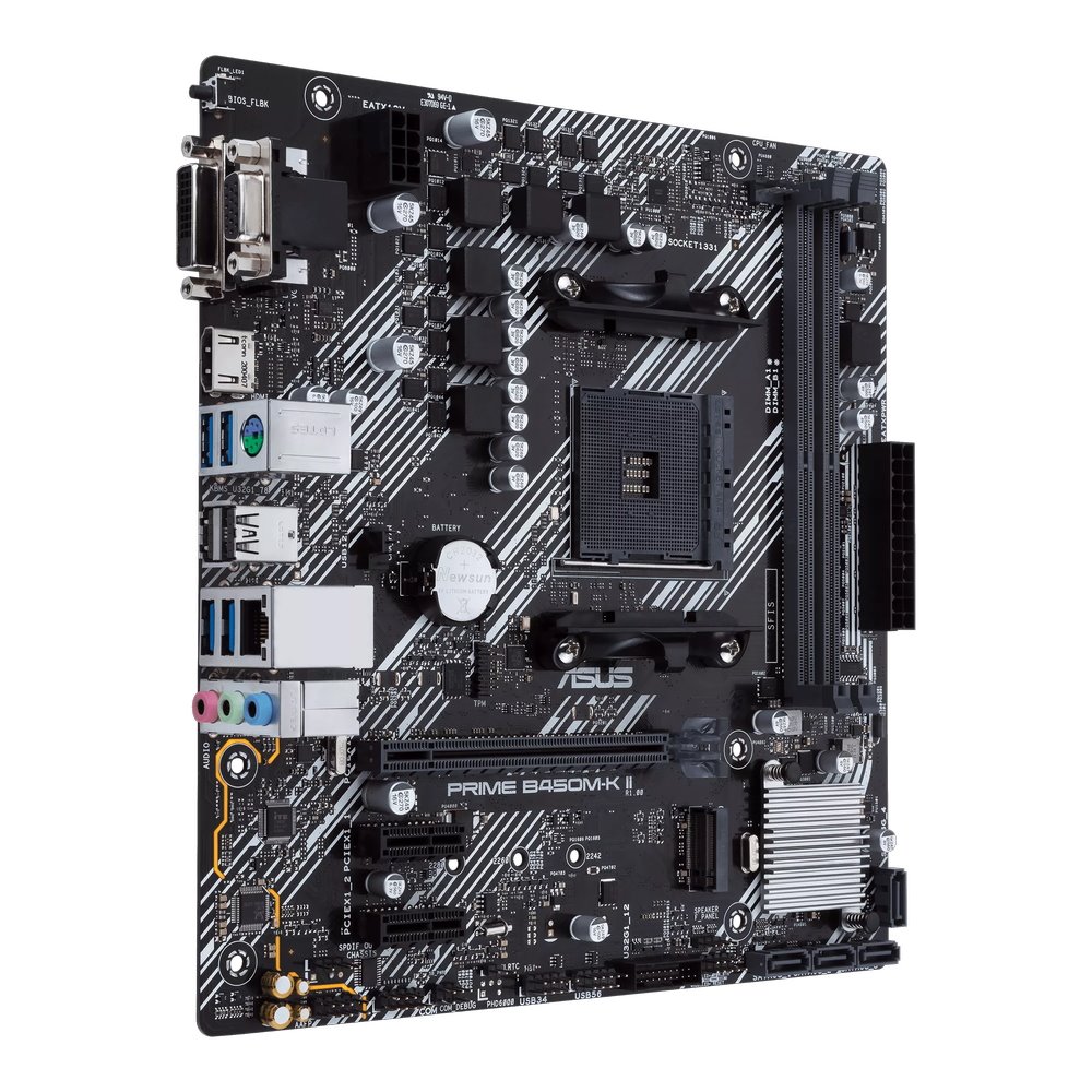 MB ASUS Prime B450M-K II /AM4/2xDDR4/M.2/HDMI/DVI/D-sub/mATX