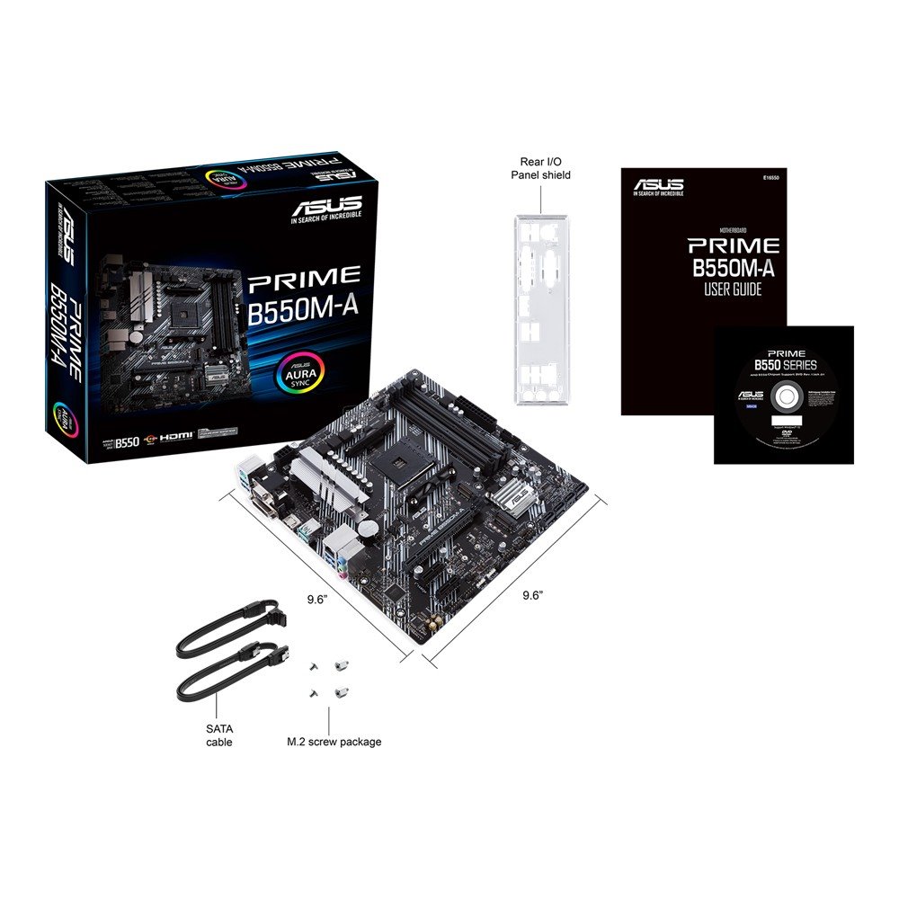 MB ASUS Prime B550M-A /AM4/4xDDR4/M.2/HDMI/DVI-D/D-sub/mATX