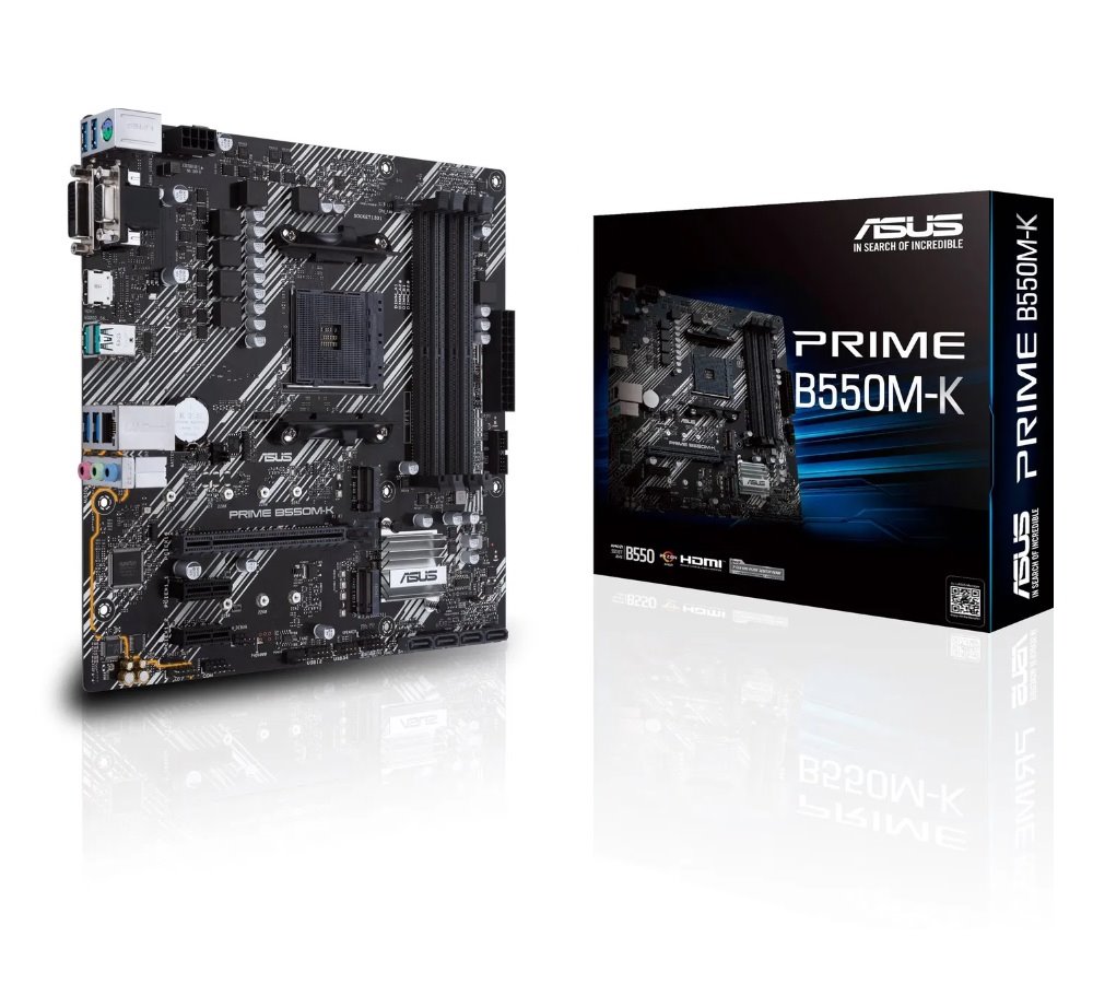 MB ASUS Prime B550M-K /AM4/4xDDR4/M.2/HDMI/DVI-D/D-sub/mATX