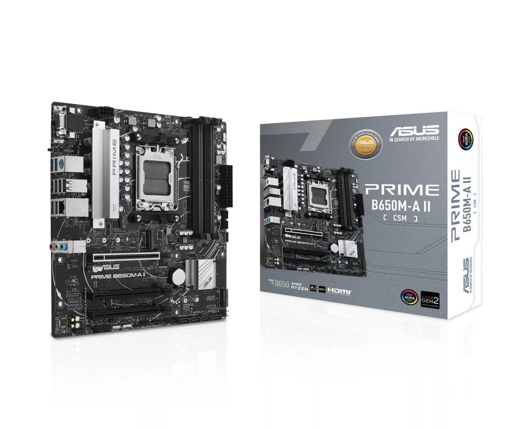 MB ASUS Prime B650M-A II-CSM /AM5/4xDDR5/M.2/HDMI/DP/D-sub/mATX
