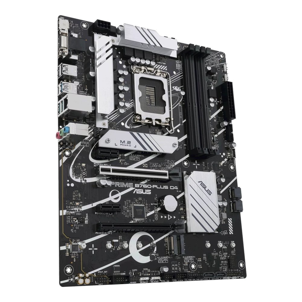 MB ASUS Prime B760-PLUS D4 /LGA1700/4xDDR4/M.2/HDMI/DP/D-sub/ATX