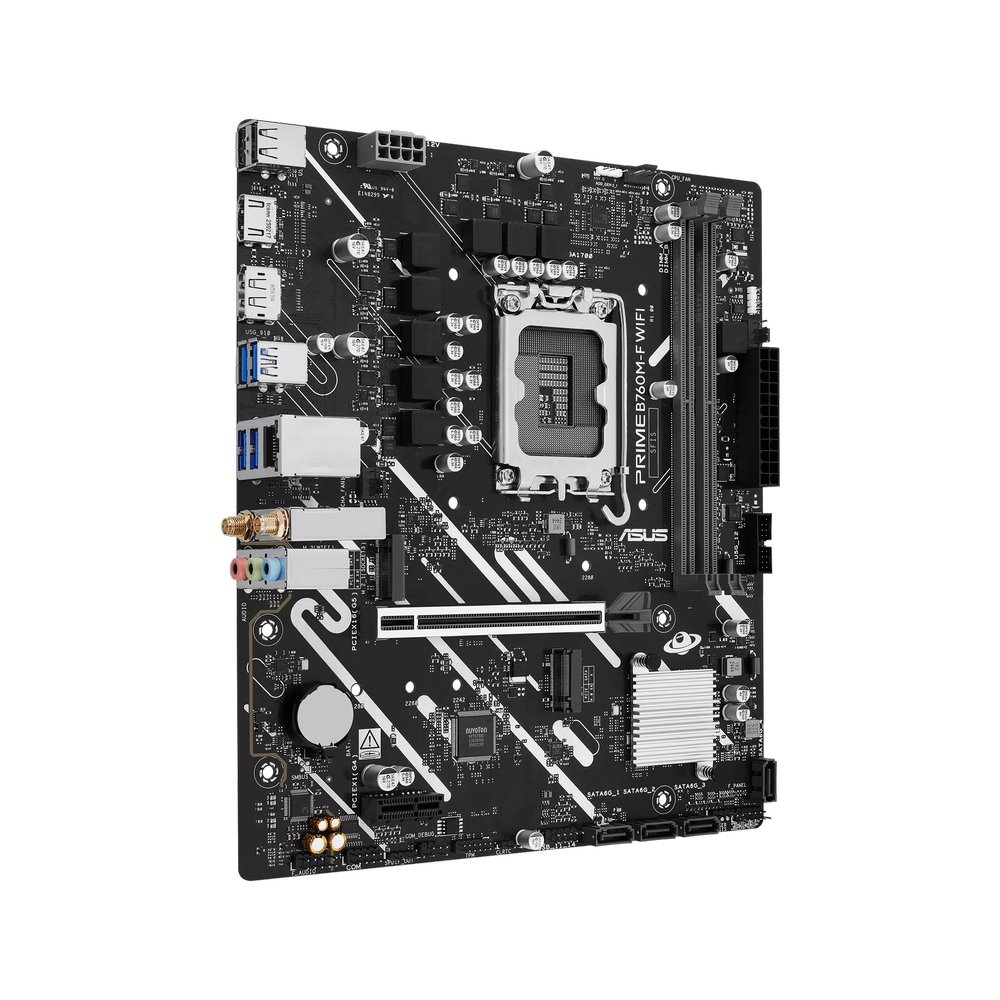 MB ASUS Prime B760M-F WIFI /LGA1700/2xDDR5/M.2/W6+BT5.3/HDMI/DP/mATX