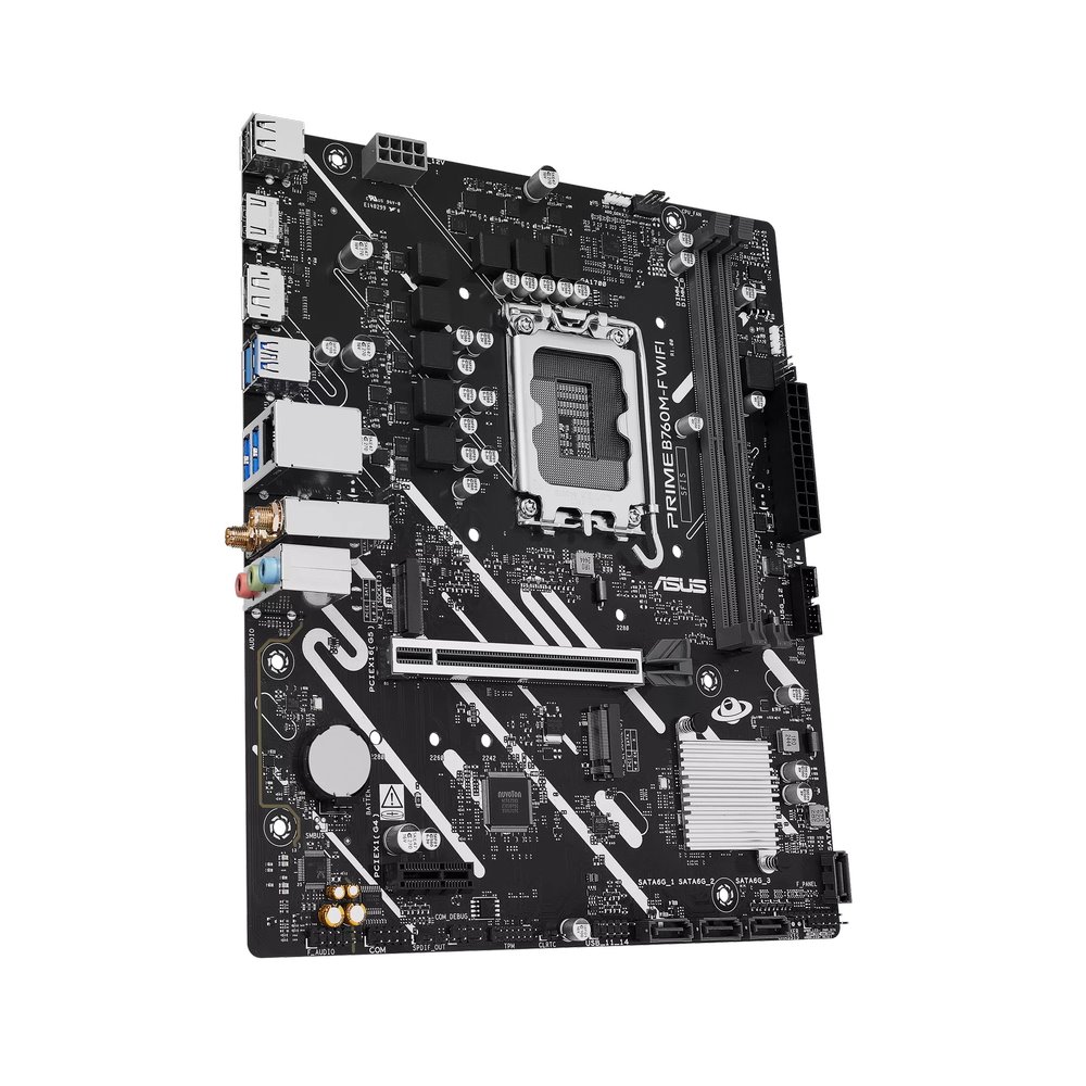 MB ASUS Prime B760M-F WIFI /LGA1700/2xDDR5/M.2/W6+BT5.3/HDMI/DP/mATX