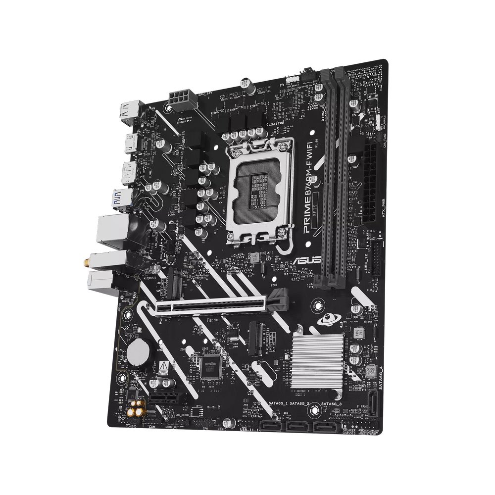 MB ASUS Prime B760M-F WIFI /LGA1700/2xDDR5/M.2/W6+BT5.3/HDMI/DP/mATX