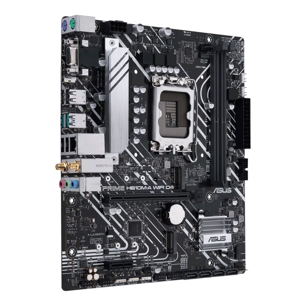 MB ASUS Prime H610M-A WIFI D4 /LGA1700/2xDDR4/M.2/W5+BT5/HDMI/DP/D-sub/mATX