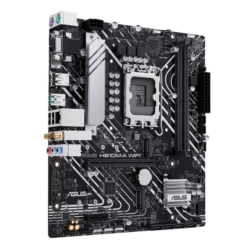 MB ASUS Prime H610M-A WIFI /LGA1700/DDR5/M.2/HDMI/D-Sub/DP/mATX