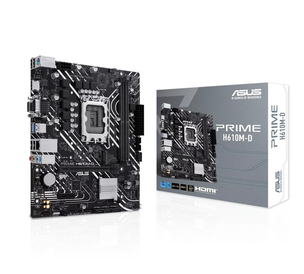 MB ASUS Prime H610M-D /LGA1700/2xDDR5/M.2/HDMI/D-sub/mATX