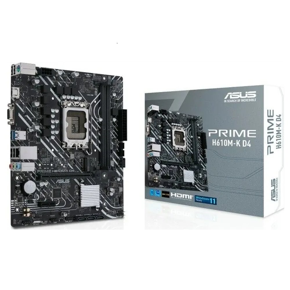 MB ASUS Prime H610M-K D4 /LGA1700/2xDDR4/M.2/HDMI/D-sub/mATX