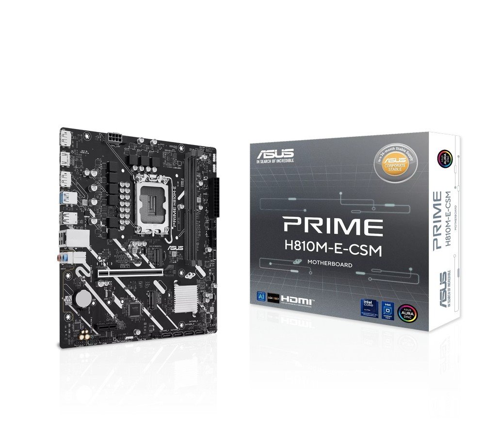 MB ASUS Prime H810M-E-CSM /LGA1851/2xDDR5/M.2/HDMI/DP/mATX