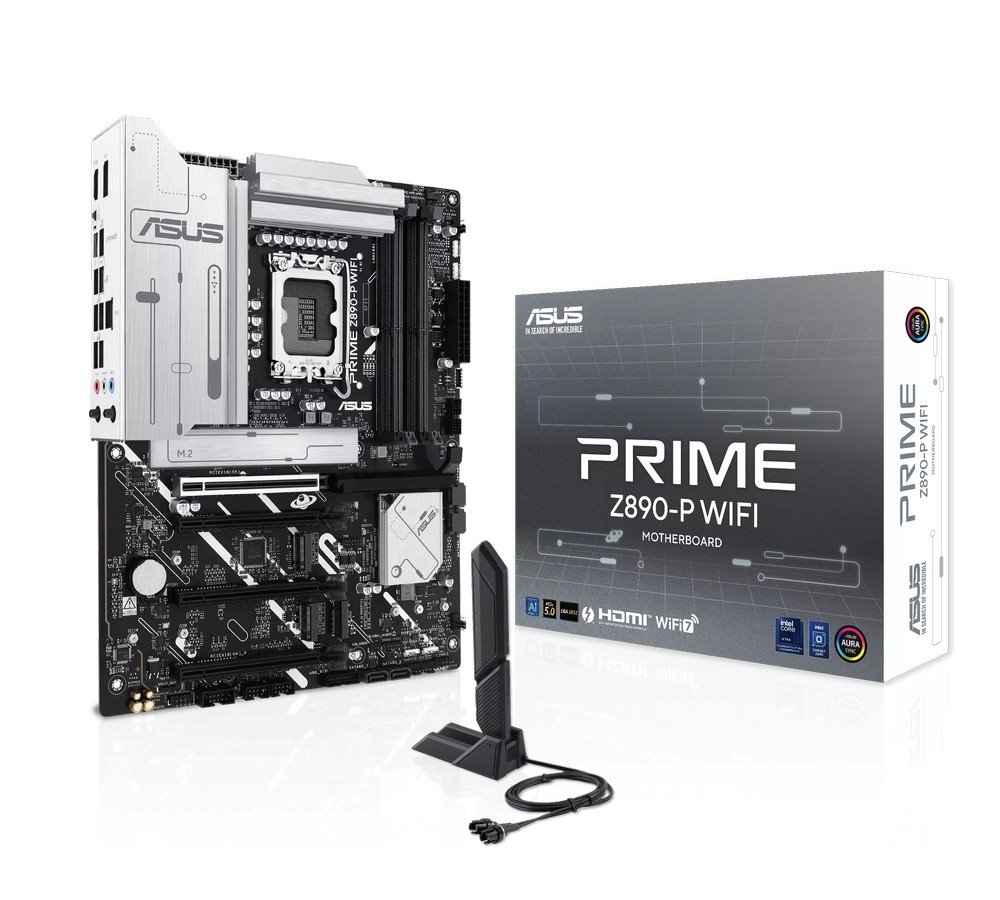 MB ASUS Prime Z890-P WIFI /LGA1851/4xDDR5/M.2/4xDDR5/M.2/W7+BT5.4/HDMI/DP/TB/ATX
