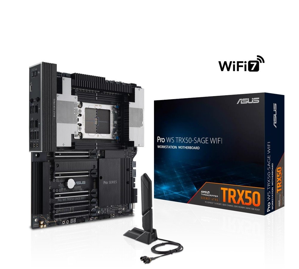 MB ASUS Pro WS TRX50-SAGE WIFI /sTR5/4xDDR5/M.2/WIFI7+BT5.4/CEB