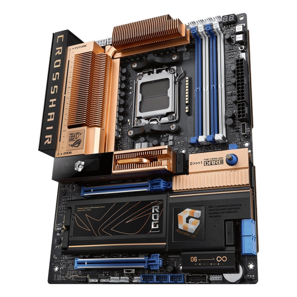 MB ASUS ROG Crosshair 2006 /AM5/4xDDR5/M.2/W7+BT5.4/HDMI/USB4/ATX