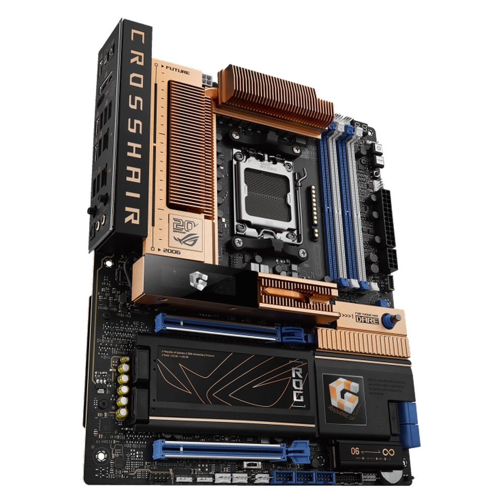 MB ASUS ROG Crosshair 2006 /AM5/4xDDR5/M.2/W7+BT5.4/HDMI/USB4/ATX