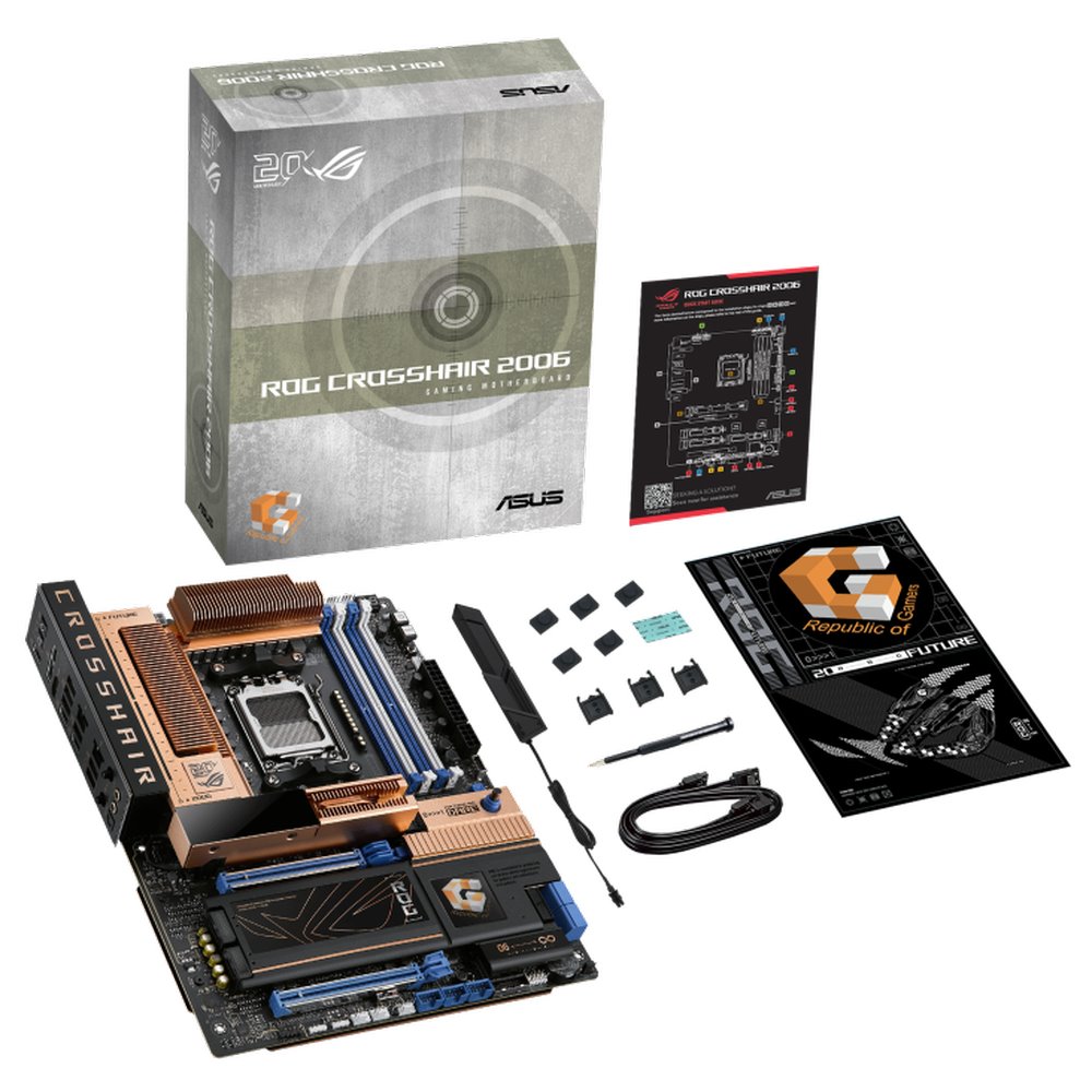 MB ASUS ROG Crosshair 2006 /AM5/4xDDR5/M.2/W7+BT5.4/HDMI/USB4/ATX