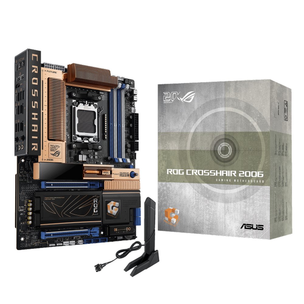 MB ASUS ROG Crosshair 2006 /AM5/4xDDR5/M.2/W7+BT5.4/HDMI/USB4/ATX