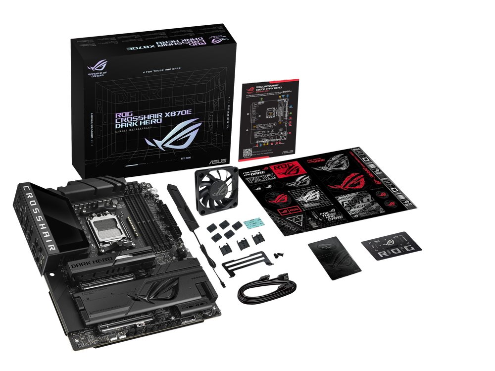 MB ASUS ROG Crosshair X870E DARK HERO /AM5/4xDDR5/M.2/W7+BT5.4/HDMI/USB4/ATX